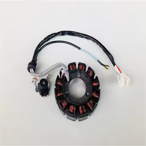 Euro III Motorcycle 5 Wire 12 Poles Generator Magneto Stator For Yamaha YB125Z YB125E YBR125 YBR 125