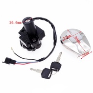 4 Pcs Motorcycle Ignition Fuel Gas Tank Cap Cover + Lock + Keys Aluminum Parts For Honda Jade250 CBX