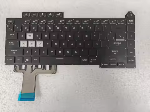 Spanish Backlit keyboard for ASUS Rog Strix G15 G513 G513i G513ic G513im G513ie G513q G513qr G513qe 