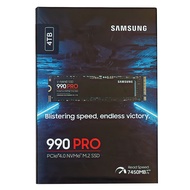 Samsung 990 Pro 4TB Pcie 4.0 Nvme M.2 2280 Internal Ssd (7450Mb/S), Mz-V9P4T0Bw