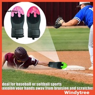 [W&T]  Baseball Sliding Mitt Double Aluminum Rod Glove Fun Ice Cream Design Sliding Mitt for Basebal