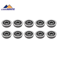 10Pcs F695-2RS Bearing 5X13X4mm Flanged Miniature Deep Groove Ball Bearings F695RS for VORON Mobius 