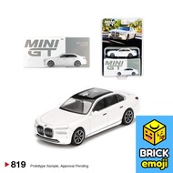 Mini GT 819 BMW i7 xDrive60 Mineral White 1/64 (Box/Blister)