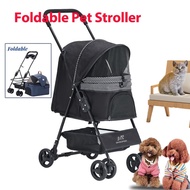 Removable Pet Cart Bag 2 in 1 Pet Stroller Cat Stroller Cat Trolley Pet Trolley Cat Carrier Dog Trolley Puppy