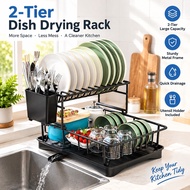 Dish Rack Kitchen Sink Countertop Drain Rack Drain Basket Rack Tableware Storage Rack Tableware Rack