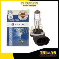 881 TRILUX H27W Halogen Fog Lamp Bulb Mentol Kereta (1PC)