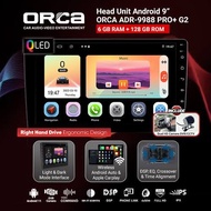 ORCA ADR-9988 PRO PLUS QLED NFC HEAD UNIT ANDROID MOBIL 6/128 9" 10" -