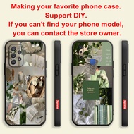 Tulips Easthetic CBR13 For Tecno Spark Go 4 Air KC6 CE7 8C 7 7C Go Pop 5 Lte Phone Case Square Edge