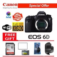 Canon EOS 6D DSLR Camera Body Only (warranty canon malaysia )