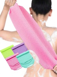 Long Exfoliating Back Scrubber Loofah With Handles, Back ExfoliatoWashcloth Exfoliating Body Scrubbe