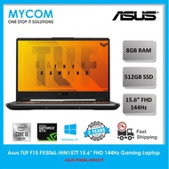 Asus TUF F15 FX506L-IHN157T 15.6'' FHD 144Hz Gaming Laptop (i5-10300H, 8GB, 512GB SSD, GTX1650Ti 4GB, W10)