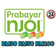 NJOI Direct Reload Topup RM30 RM50 RM100 (24Hours Open)