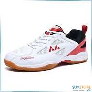 Giày Cầu Lông Lefus L022 Trắng Đỏ Di Chuyển Linh Hoạt Thoải Mái