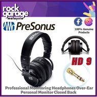 PreSonus HD9 Professional Monitoring Headphones Over-Ear Personal Monitor Closed Back