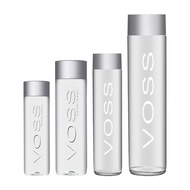 800ml Whole Box Silk Glass Bottle 24 Bottles High-End Mineral Water 375ml voss Fu Imported Norway Dr