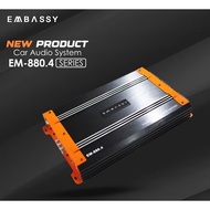 Embassy EA 880 Class D power 4 channel Amplifier Embassy EA880