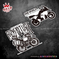 BMW F800GS F850gs R1200GS R1250gs ADV Side Box Decorative Reflective Stickers 22