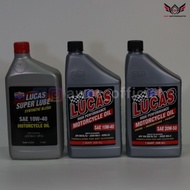 100% ORIGINAL LUCAS 4T Motorcycle Oil