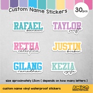 Custom Name Sticker Name Label Sticker