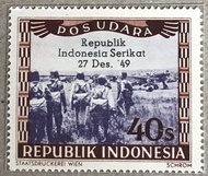PW830-PERANGKO PRANGKO INDONESIA WINA POS UDARA REPUBLIK 40s,MINT