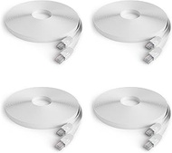 Amcrest Cat5e Cable 100ft Ethernet Cable Internet High Speed Network Cable for POE Security Cameras,