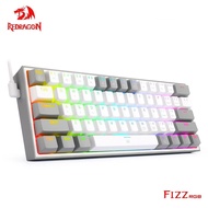 Redragon K617 Fizz RGB 61 Keys Hotswap Wired Usb Detachable Cable (EN/TH)