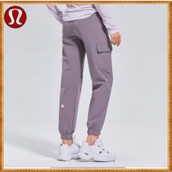 Lululemon yoga sports leisure pants with pockets , loose and breathable Yoga Fitness pants E361