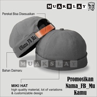 Peci ADULTmiki Hat Peci Hat miki Hat CUSTOM FB ACCOUNT NAME CUSTOM IMAGE Kopiah Peci UAS WHOLESALE A