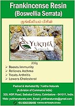 Yuktha Green Frankincense Resin (Kungiliyam Pisin) - 250g (Indian Olibanum, Shallaki, Boswellia Serrata, Shalaki)