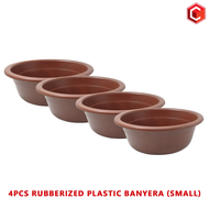 4pcs Industrial Grade Rubberized Plastic Basin Batya Round #510 SMALL BATYA