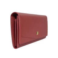 Guy Laroche กระเป๋าสตางค์ผู้หญิง กระเป๋าสตางค์ 2 พับยาว สีแดง รุ่น AGP10032WREL