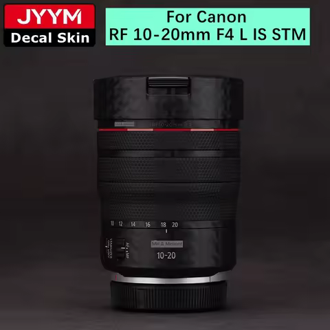For Canon RF 10-20mm F4 L IS STM Decal Skin Camera Lens Sticker Vinyl Wrap Film Coat 10-20 F4L F/4 R