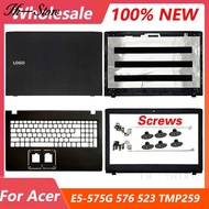 New Top Case For Acer E5-575 E5-575G E5-576 E5-523 Laptop LCD Back Cover Front Bezel Palmrest Hinges  E5-575T 575TG  E5-553 Case Hi­—Store