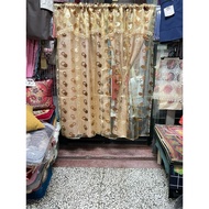 Double Layer Curtain/Outer Gauze Curtain/Embroidered Curtain/Width About 190cm Height 160cm