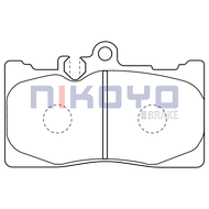 NIKOYO BRAKE ผ้าเบรคหน้า-หลัง Lexus Aristo 3UZ LS430 รับประกันสินค้า3เดือน จัดส่งฟรี #N1141 #N1144