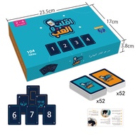 Middle East Direct Supply Card Game Board Game Toy Arabic Language Solitaire Card Board Game B322026