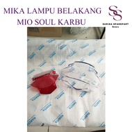 Rear Stop Lamp Glass Mica Mio soul Carburetor Rear Stop Lamp Mica Yamaha Mio soul one set