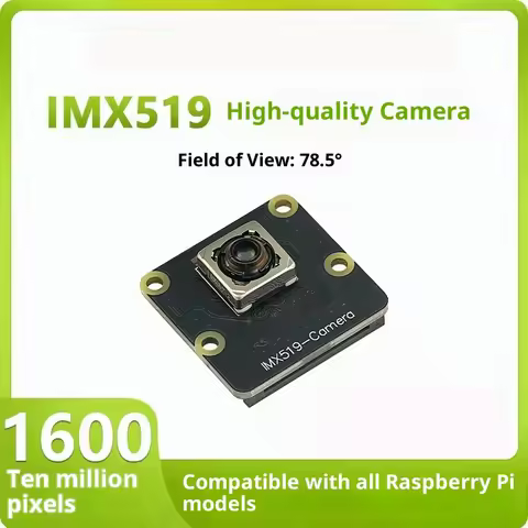16MP IMX519 Camera Module High Quality 78.5 Degree Viewing Angle For Raspberry Pi