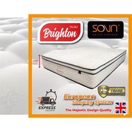 SOVN - BRIGHTON SPRING MATTRESS , MICRO POSTURE SPRING, HOTEL MATTRESS (KING,QUEEN, SUPER SINGLE, SI