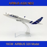 AIRBUS A320 Diecast Miniature Aircraft Display