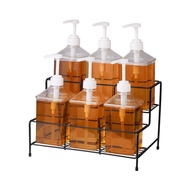 Rack for 1.2L glass sugar pump and 1.6L plastic bottle