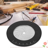 PEONYSG ​Circle Drawing Maker Tool​, Rotatable​ Stainless Steel ​Round Circle Template Ruler​, ​Draw