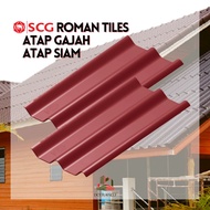 SCG Roman Tiles - Atap Gajah Atap Siam Fiber Cement Hybrid