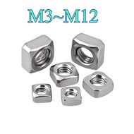 [Nut] 304 Stainless Steel Square Nut Square Nut Square Nut Square Nut M3~M12