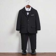 Boys Suits 5-Pieces Suit Set Toddler Tuxedos Dresswear Ring Bearer Outfit Wedding Blazer Vest Pants 