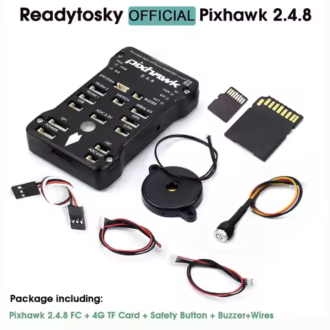 PX4 PIX Pixhawk 2.4.8 32 Bit FC / M8N GPS / Telemetry Module / Safety Switch / Buzzer / RGB I2C 4G S