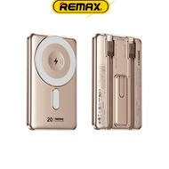 【CCC】"Powerbank Remax 10000mAh 🔋 ชาร์จไร้สายแม่เหล็กแรงสูง ⚡ ชาร์จเร็วสุด 20W 💫 ดีไซน์บาง-น้ำหนักเบา