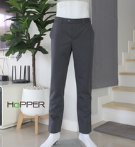กางเกงสแลคกระบอกเล็ก ผ้ากำมะดิน Hopper Progress