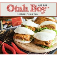 [Otah Boy] Otah Bun Lover convenient pack / 1 box - 8 Otah Bun  / Frozen Fresh / Handmade Leaf Bun /