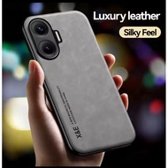 Case poco F7 Luxury Leather Soft Touch Silky Feel Casing f7